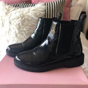 Intentionally Blank Black Chelsea Boots